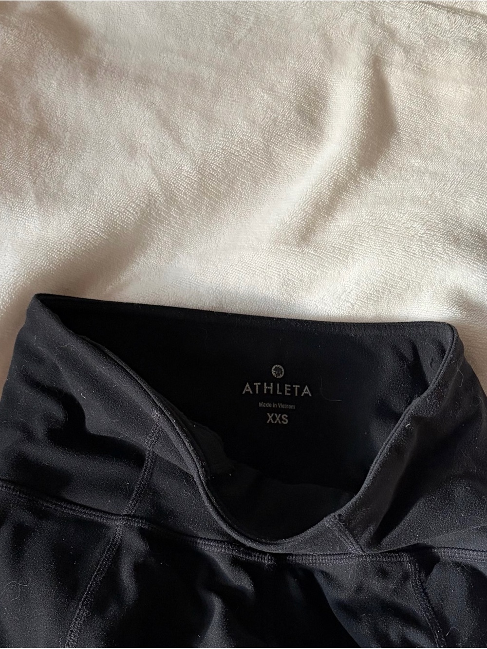 Athleta Black leggings Logo Tag - Picture 5 of 6